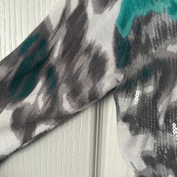 Grey/teal cardigan from INC, size small - Picture 7 of 7